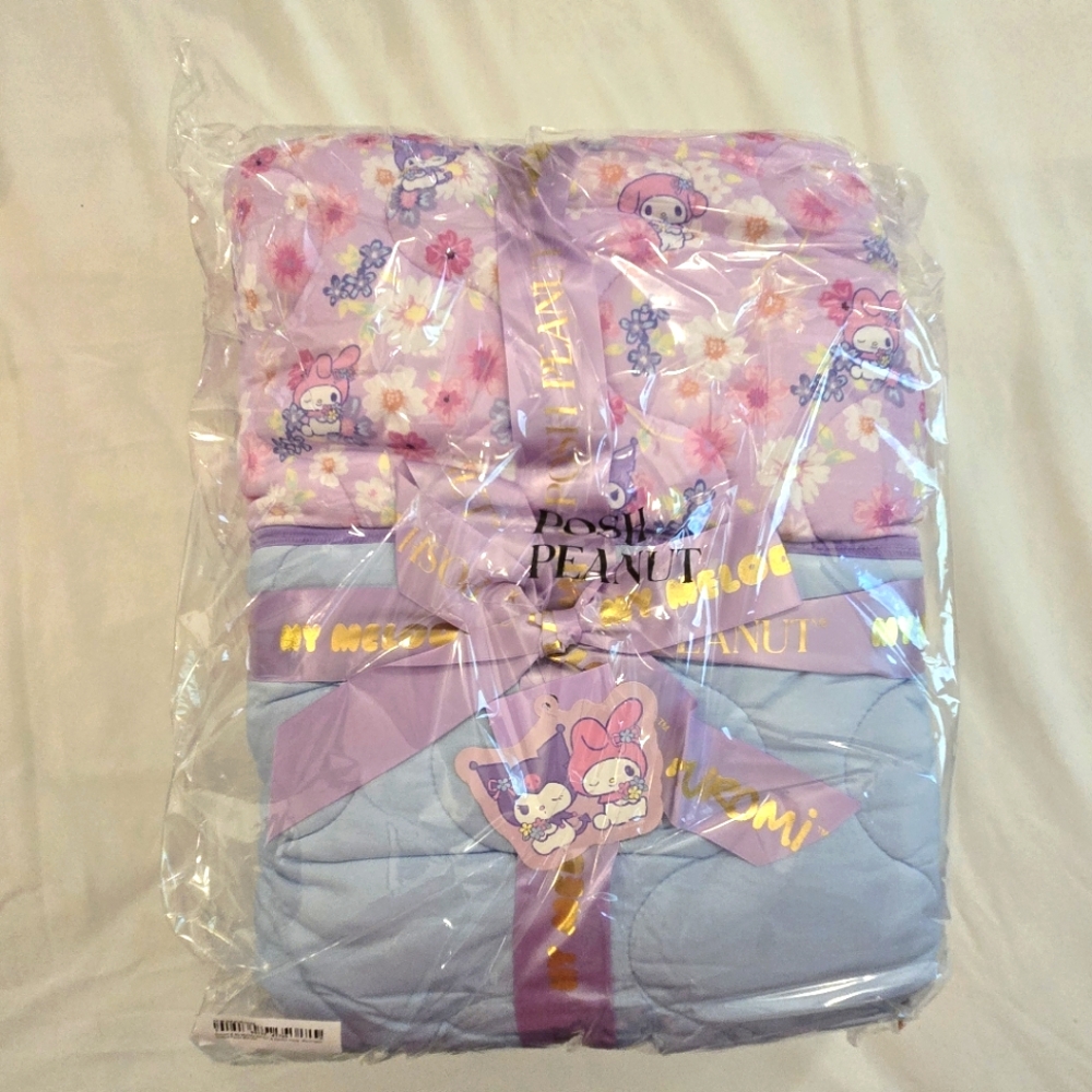 Posh Peanut Kuromi And My Melody Quilted Patoo